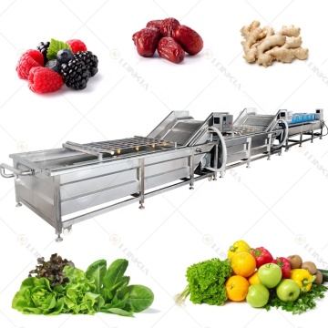 Lonkia Fish Trepang Oyster Air Bubble Cleaning Line for Fruits and Vegetables