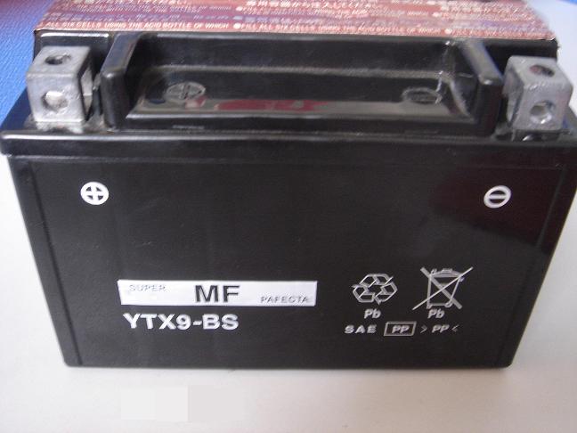 YTX9-BS MF Motorcycle Batteries