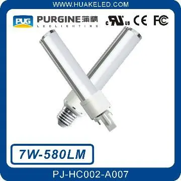E27 G24 5w 7w 9W 2x18w plc down light 4000K in China Ningbo