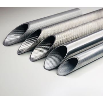 TA2 High Efficiency Pockmarked Surface Titanium Fin Tube