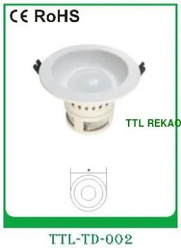 5W LED downlight with unique design and artistic looking