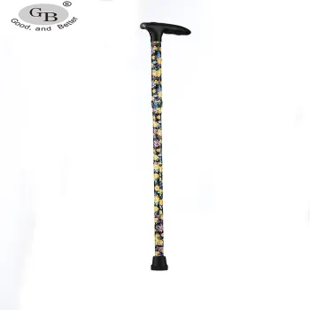 Aluminum adjustable walking cane/stick/crutch for disabled people