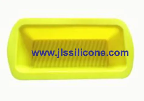 Large Yellow Rectangle Bread Loaf Bakeware Silicone Baking Molds 