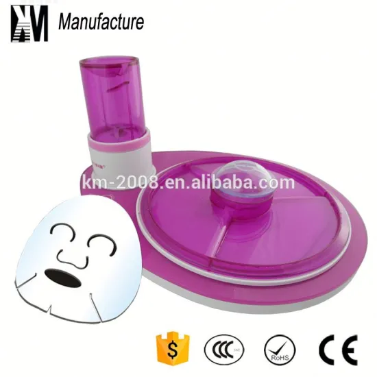 creative dual function fruit blender mask making machine