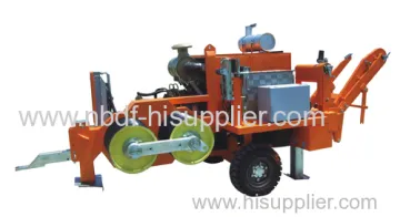 Four Conductors Stringing Equipments For Overhead Transmission Line 