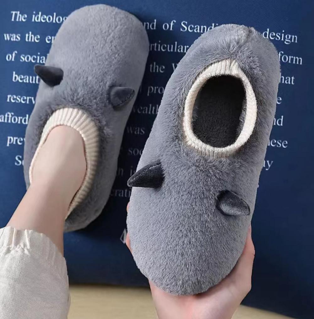 Little Devil Fuzzy slippers