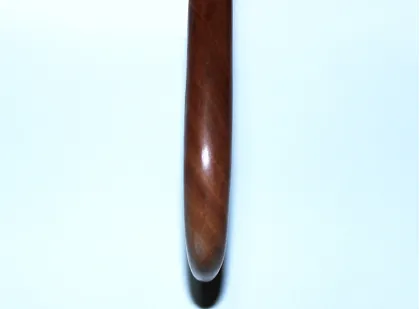 Ionic Type and Peach Comb With Handle