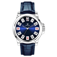 Automatische Uhr des Royal Flush Poker Man&#39;s