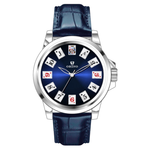 Royal Flush Poker Man's Automatic Watch