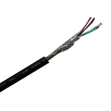 Low Voltage Cable, FR-PE Jacket, to be Terminated with USB, or Mini-USB, or Micro-USB Connector