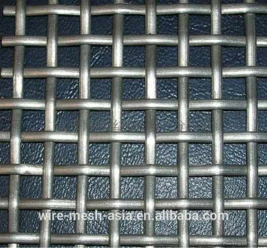 copper crimped wire mesh