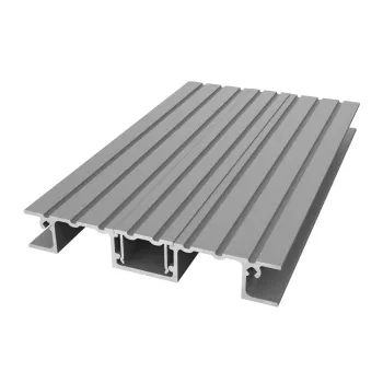 Extruded Aluminum Platform Lift Profile and Aluminium Flat Decking Board Profile 6082