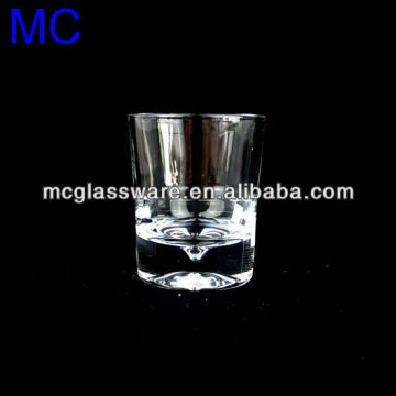 Machinemade transparent shot glass
