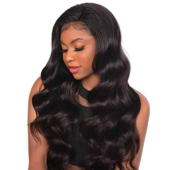 Custom Transparent Hd Full Lace Front Brazilian Human Hair Wigs For Black Women Virgin Hair Bundles Chip In Hair