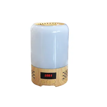 Bedroom Night Light Home Air Ionizer Purifier RGB Light Decoration