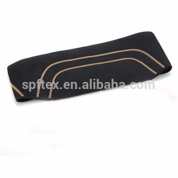 Copper fabric neoprene waistband waist belt