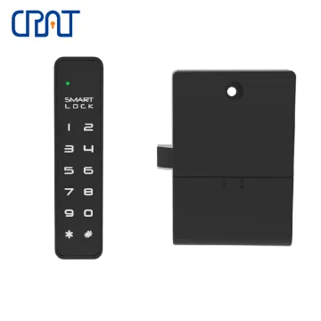 Black Smart Digital Cabinet Lock for Sale