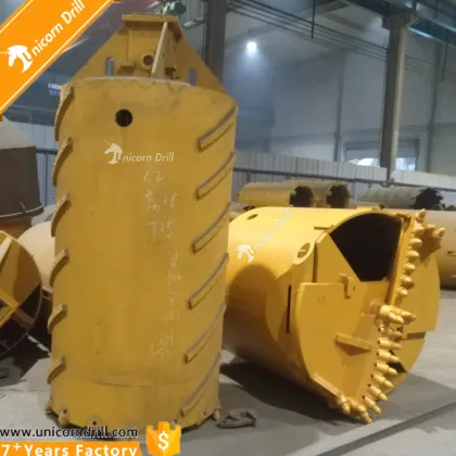 Bauer Drilling Rigs and Drilling Tools - Drilling Buckets