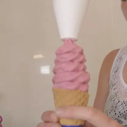 mc flurry ice cream real fresh fruit ice cream mixing machine