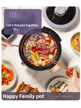 4L Electric Pressure Cooker Autoclave Pressure Cooker