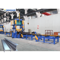 Integrated T H Beam Assembly Welding Straightening Machine