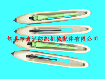 15 Inches Nylon Shuttle And 15.5 Inches Wood Shuttle Textile Plastic Pirn 215mm Weft Tube