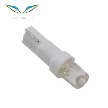 Green White Blue T5 LED Car Dashboard Lights for Speedometer Bulb Concave Lens 74 73 286 Instrument Ring Lamp
