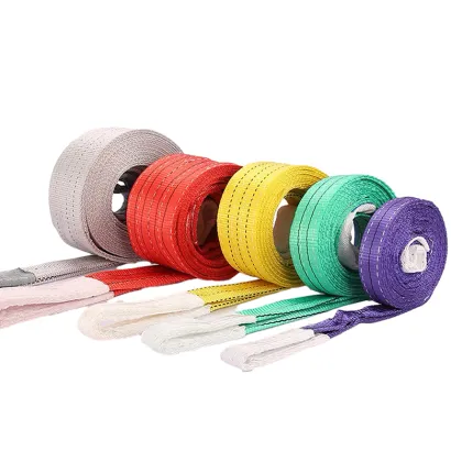 High Quality Lifting Webbing Sling with Safety Factor Eye to Eye Webbing Sling