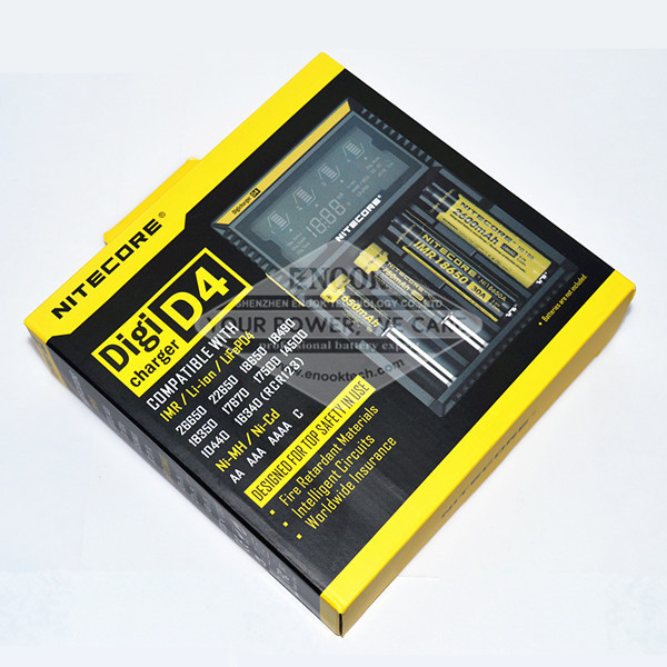2017 Nitecore D4 18650 Li-ion Battery Charger