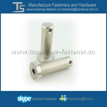 smooth, bright grade 304 stainless steel Clevis pin
