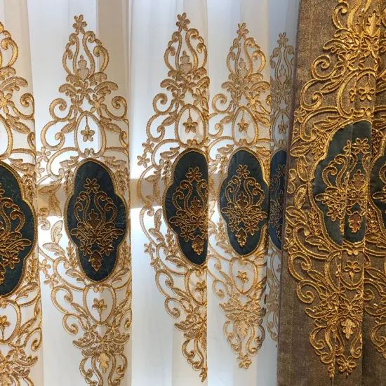 Turkish Embroidered Morocco Velvet Curtain Fabric: Your Guide to Luxury Home Decor Materials