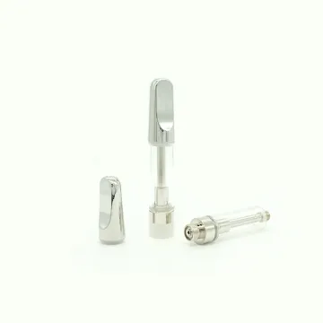 Gold Metal Mouthpiece Cart 0.5ml 1ml Vape Cartridge