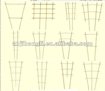 Natural Bamboo Trellis The Pergola