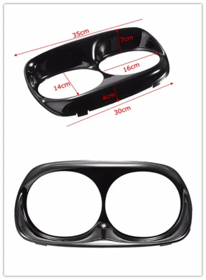 Motorcycle Daymaker Projector LED Headlight Dual mount Bracket For Harley Davidso-n Daymaker Headlamp mount Bracket