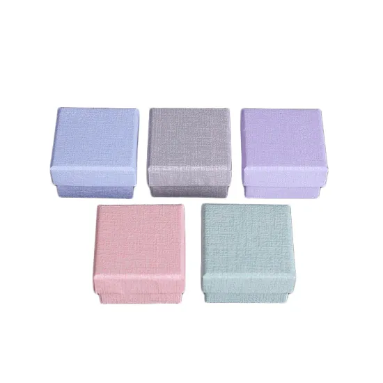 High End Mini Gift Jewelry Earring Ring Box