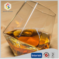 bicchiere da vino da whisky trasparente soffiato a mano