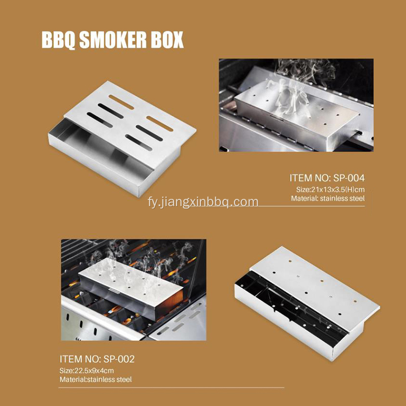 Stainless Steel Wood Chip Smoker Box