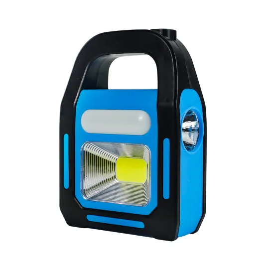High Brightness Solar Emergency Lights: Portable Rechargeable LED Camping & Work Light