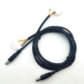 Customized USB-B cable with power supply harness