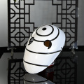 Máscara de cosplay Obito Rinnegan branco