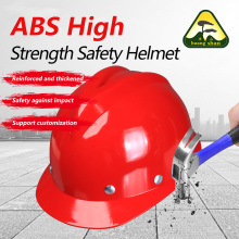 Helmet Keselamatan Bahan Fiberglass Merah