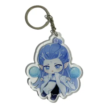 Custom DIY Acrylic Cartoon Key Chains for Backpacks