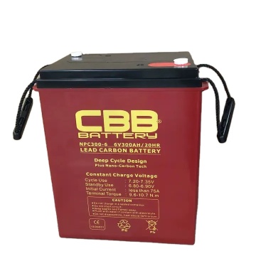 6V 380AH Ciclo profundo Lead Battery para bicicletas elétricas e carrinhos de golfe