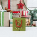 Крафт блеск рождественская елка бумага подарочные пакеты