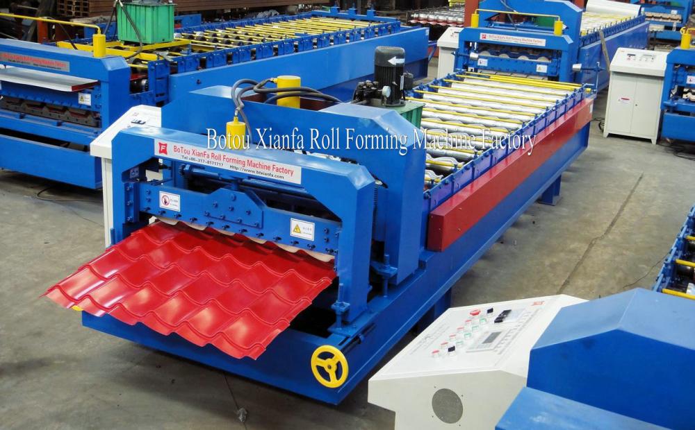 New type  Glazed Roofing  Machine