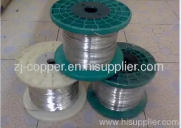 Square Tin Plated Copper Clad Steel Wire 