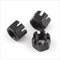 Din935 Castle Nut High Strength Black Slotted Nut