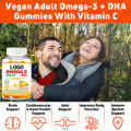 Les articulations OEM / ODM soutiennent l'immunité Booster Omega 3 Gummies