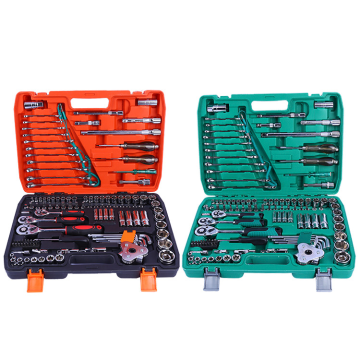 Factory Supplied Professional 121pc Socket Set Tool Kit for Car Repair