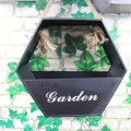 Creative hanging basket wall hanging bucket